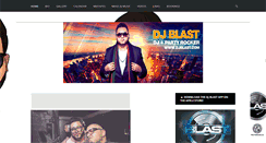 Desktop Screenshot of djblast.com